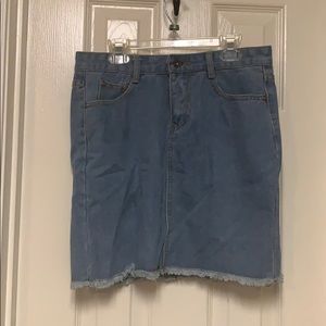 NWT Denim Skirt